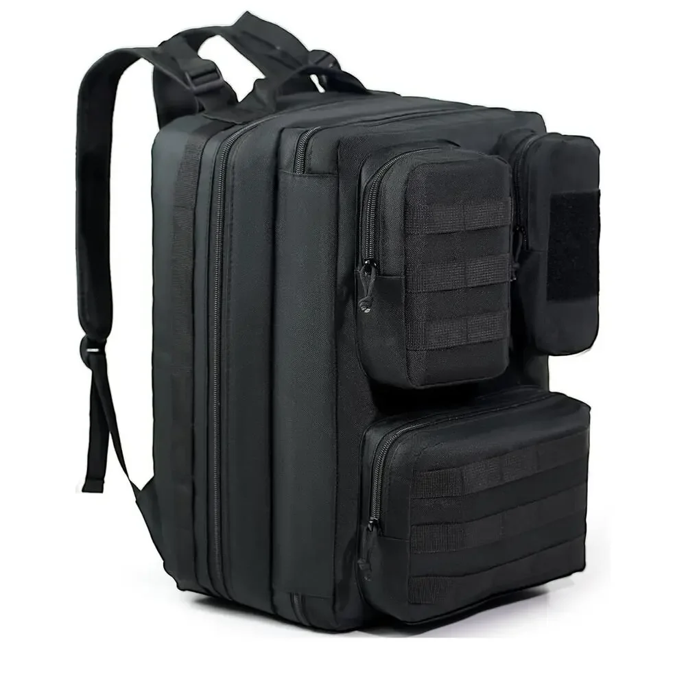 Tactical Duffle Bag Backpack for Men 3 in 1 40L Gym MOLLE System Waterproof NIB
